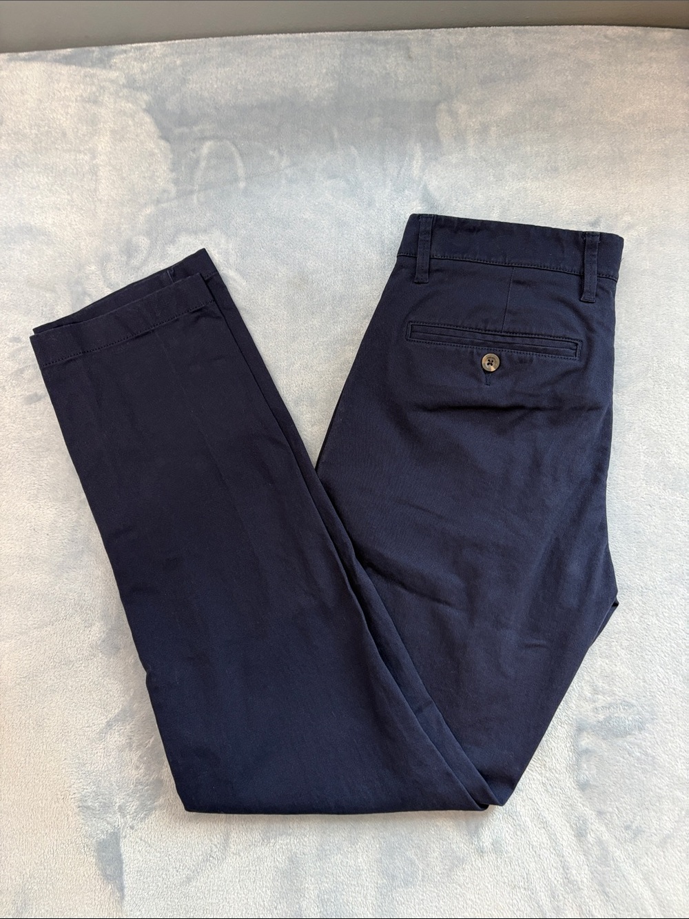 Goodfellow & Co Navy Slim Hennepin Straight-Fit Chinos 28 x 30